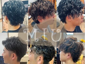 ミュウ(MIU)の写真/メンズの骨格や髪質に合うパーマで、周りからも好印象なスタイルに☆毎朝のスタイリングも簡単に◎