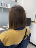 切りっぱなしボブ