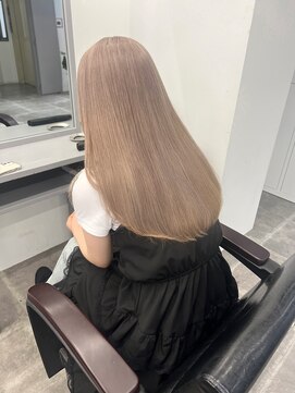 ペレ 栄店(PELE) 前髪/アンブレラカラー/こなれミディ/イメチェン/ウェーブパーマ