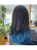 ブルーグラデーション