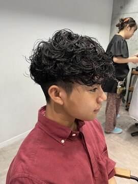 スタイル スマート サロン(STYLE smart salon) STYLE藤沢メンズカット黒髪刈り上げスペインカールパーマ