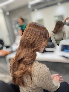 シェノン 近鉄奈良店(CHAINON) 大人可愛いレイヤーカット×ミルクティーぶら