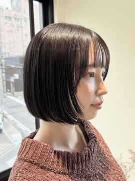 ノイ(noi) #noi_style ミニボブ×顔まわりレイヤー