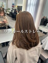 クーラアオヤマ(Cura Aoyama) ワンカールストレート/ワンカール縮毛矯正