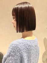 コンフィー(comfy)&nbsp;【mimura】ぱつっとボブ　ストレートボブ　縮毛矯正　草加