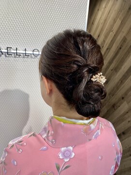 ルネッサンスヘアー ラファエロ(RAFFAELLO) 袴ヘア