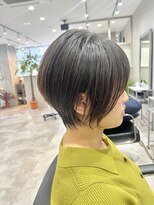 ソヨン 本厚木店(SOYON)&nbsp;モテショート/黒髪ヘアスタイル/くびれ/ブルーブラック/本厚木