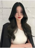 フェイスレイヤー姫カットレイヤー韓国風巻き
