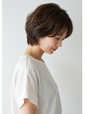 ３０代４０代５０代酸性ストレート髪質改善縮毛矯正ショート