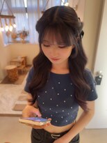 ココルアナ(coco luana)&nbsp;ブリーチ、ハイトーン、ケアブリーチ、韓国、前髪カット