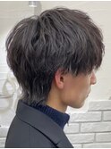 初めてのパーマでも◎ラフな質感が人気のシャドウパーマ