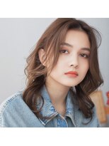 モンド ヘアクリエーション 下荒田店(monde hair creation)&nbsp;【monde】マロンベージュカラー×髪質改善×ふんわりロング