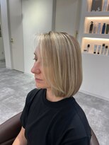 ボンズサロン 麻布十番 パティオ通り店(BONDZSALON)&nbsp;外国人風ハイライト×バレイヤージュ【麻布十番駅/六本木駅】