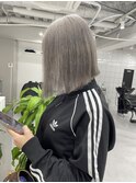 三宮冬カラー♪グレーシルバー
