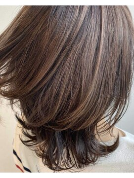 ブリーチハイライト <白髪ぼかし> <白髪染め> <岡山市南区>