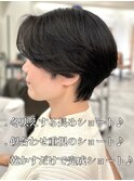 冬映えする長めショート♪ 池袋/大人ショート/ショートヘア