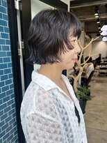 ダンボ(DUMBO)&nbsp;【sayaca】ボブパーマ小顔ヘア顔周りボブウルフ