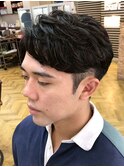 MEN’S/リバースセンターパート/ニュアンスパーマ/柏駅