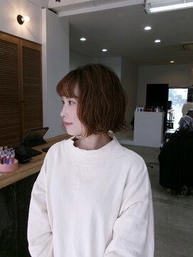 ハイジ(Heidi) くしゅっと可愛いボブパーマ◎