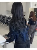 グラデーションカラーバレイヤージュインナーカラー　ryota