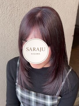 サラジュ 仁川店(SARAJU) 【Wカラー特化】森山担当 ブリーチなし×ラベンダー
