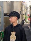 スペインカール×フェード