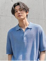 インアンドヤング 栄(in&yang)&nbsp;シャドウパーマ ×ショートセンターパート