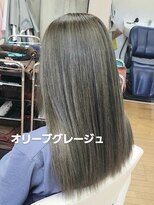 シャルシェ(Chercher)&nbsp;ブリーチ履歴COLOR★オリーブグレージュ