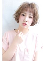 ブラン 梅田(Blanc)&nbsp;【Blanc/梅田】オン眉＿＿ショートボブ