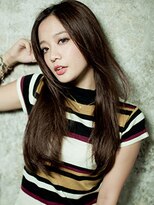 エル(LE)&nbsp;ヴェールウェーブブルージュアシメ似合わせカットセミロング