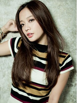 エル(LE) ヴェールウェーブブルージュアシメ似合わせカットセミロング