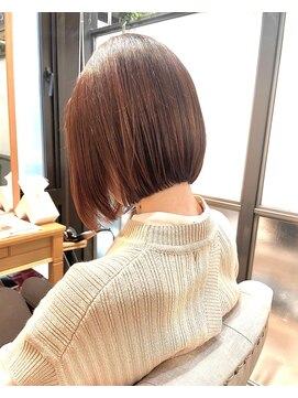 エストリア 栄店(ESTREA) 前下がりボブ