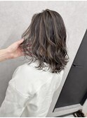 【ボブ】【ハイライト】【ベージュ】