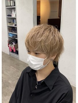 プライズ アイリス 池袋東口店(prize Iris) ショートレイヤー/メンズ/ミルクティー/¥5280