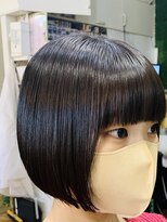 レガーロ(regalo)&nbsp;水平ボブ・フロントパッツン