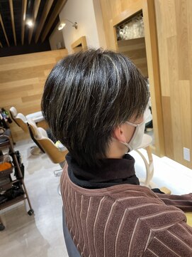 キレイコムデュース(Deuce) センターパート ハイライト