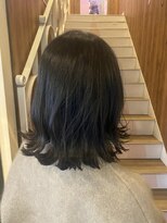 アヴァンス 天王寺店(AVANCE.) ブルーブラック×透明感