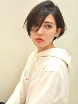 マーブル ヘアー(marble hair)の写真/自宅でもまとまりやすい、最旬スタイルが叶う♪カットで差が出るショートヘアは“marble hair”におまかせ