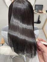 ジーナ 千葉(Zina)&nbsp;premium髪質改善×ブルーブラック　ハセガワ