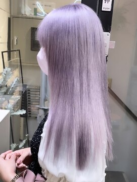 プネル(punel) くすみラベンダー/ラベンダーアッシュ