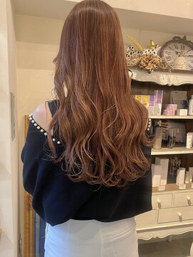 ヘアーデザイン シュシュ(hair design Chou Chou by Yone) ☆chouchou☆ハイライト×ブラウン