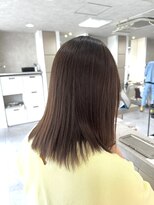 ホワイトストーン WHITE STONE 熊本酸性縮毛ストレートダメージレス30代ヘアスタイル