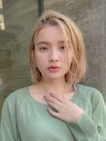 ロンドシエル 横浜(Lond ciel)&nbsp;【阿部もえる】ハイトーンボブ