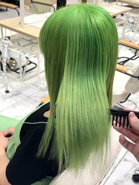 ゼスト フィーノ(ZEST fino) 【木村】ハイトーン蛍光グリーンカラー