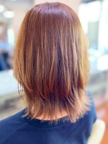 アークスヘアー&nbsp;20代30代40代アッシュベージ透明感くびれミディ外ハネ艶感