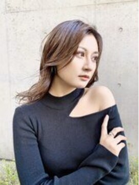 アルケー ヘアアンドヘッドスパ 錦糸町南口店(arche Hair&head spa) デザインカラー/シルキーベージュ/グレージュカラー/錦糸町