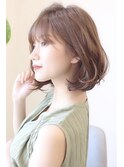 【 I. 】30代からのナチュラル前下がりショートボブ 川口