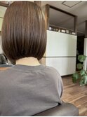 直毛の方のためのボブ☆