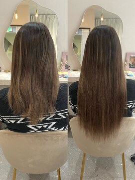 ミラ(Mila) 最高級人毛100%シールエクステ♪