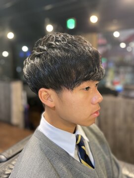 スマイルヘアー(Smile hair) ツーブロックマッシュ